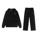 Alo Black Hoodie &amp; Sweatpants Set rep