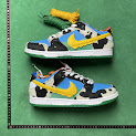 Ben &amp; Jerry's x Nike Dunk SB Pro Qs "Chunky Dunky" Nike rep