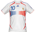 ZIDANE 2006 WORLD CUP JERSEY rep