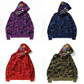 Bape Hoodie40* colorways Bape rep