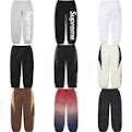 Supreme sweatpants25* colorways Supreme rep