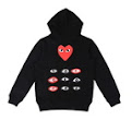 CDG Play Hoodie40* colorways rep